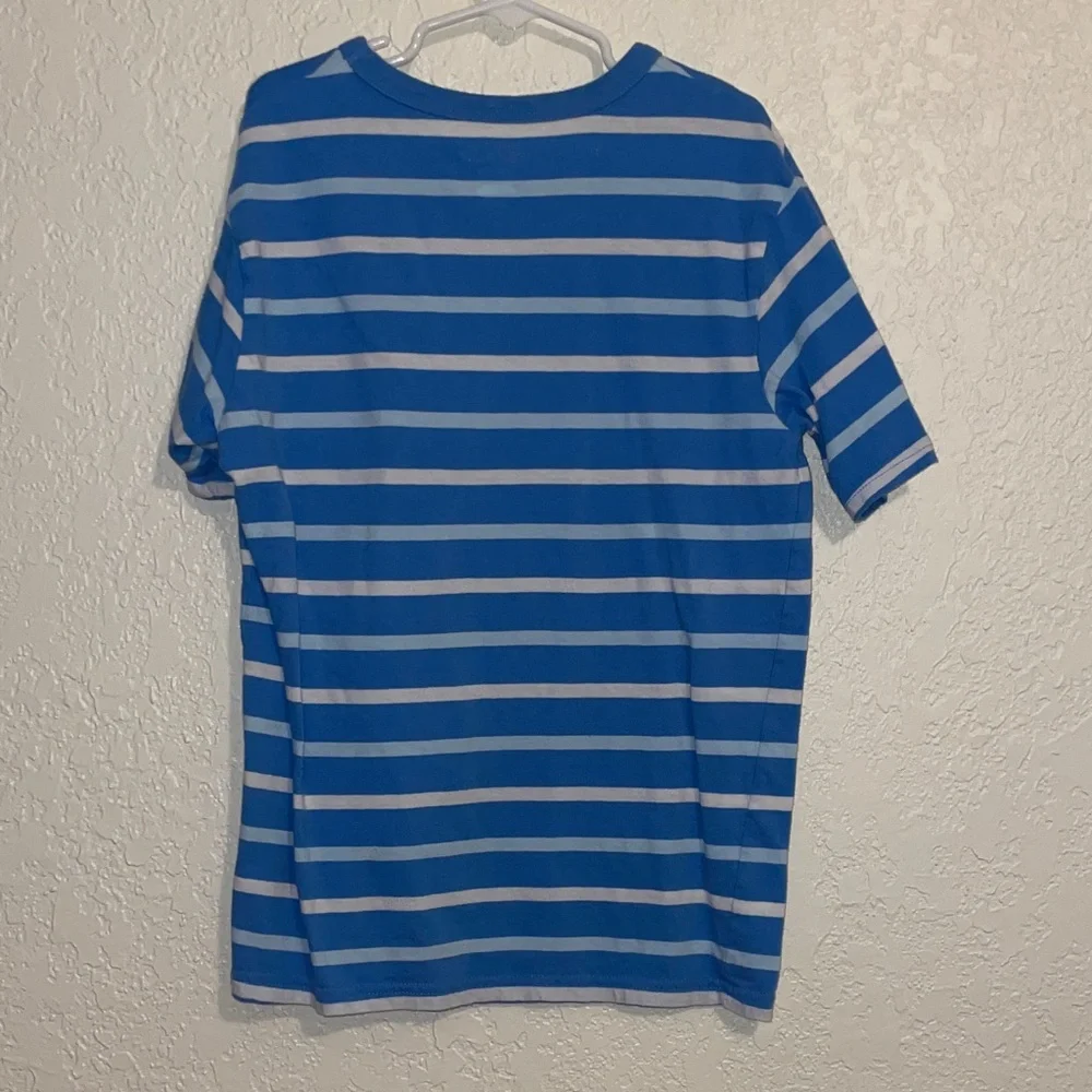 The Children's Place Striped Blue and White Tee